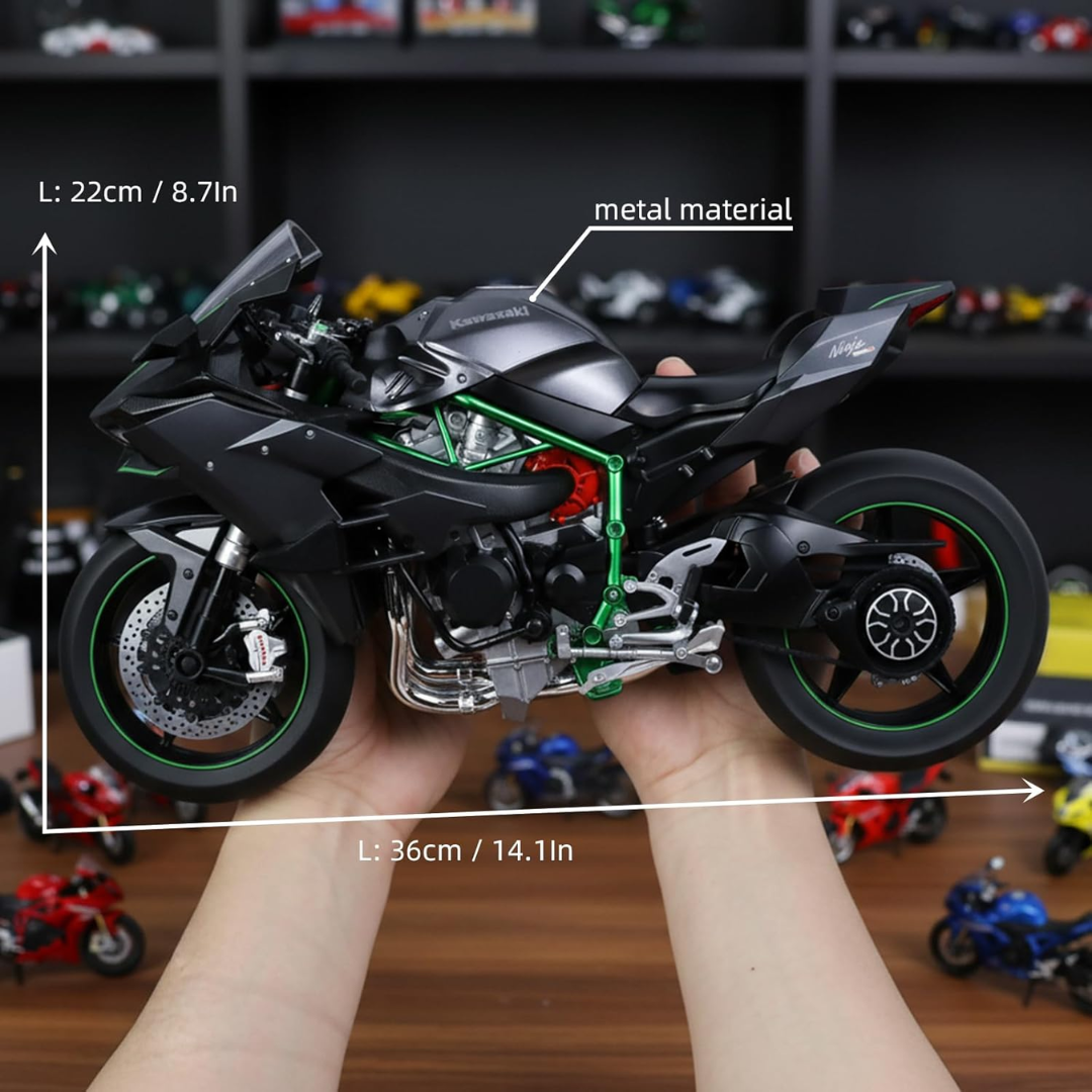1:9 Kawasaki Ninja H2R - With Smoke