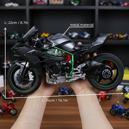 1:9 Kawasaki Ninja H2R - With Smoke