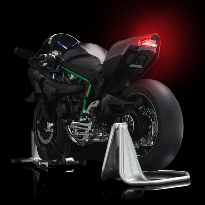1:9 Kawasaki Ninja H2R - With Smoke